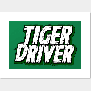 Tiger Driver 91 (jersey style) Posters and Art